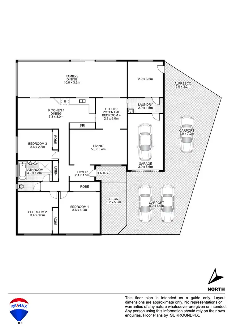 Floorplan of Homely house listing, 7 GRAZIER PLACE, Minchinbury NSW 2770