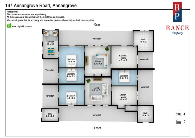 Floorplan of Homely house listing, 167 Annangrove Road, Annangrove NSW 2156