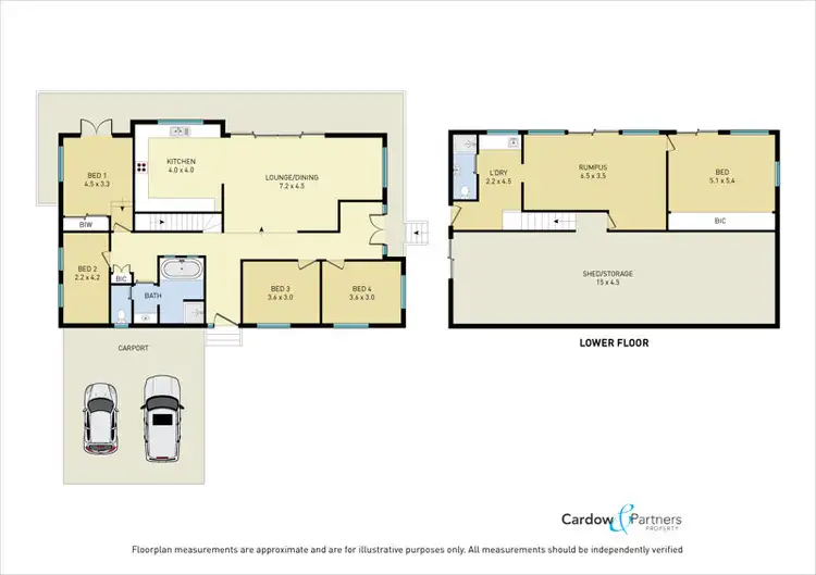 Floorplan of Homely house listing, 14 Funda Close, Bellingen NSW 2454
