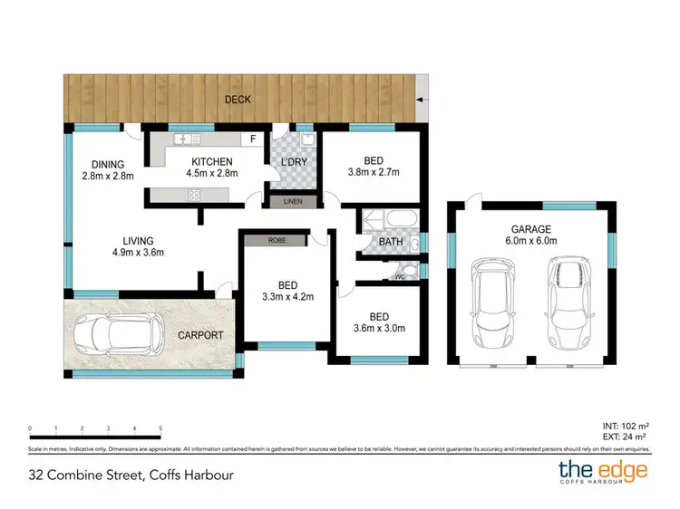 Floorplan of Homely house listing, 32 Combine Street, Coffs Harbour NSW 2450