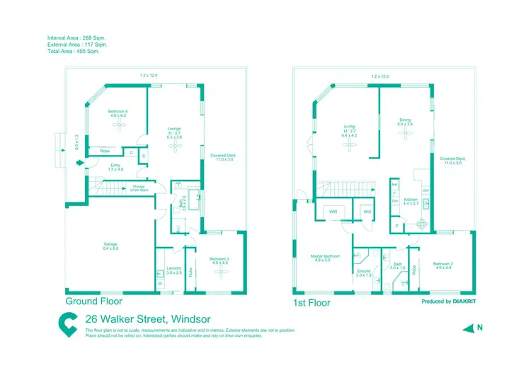 Floorplan of Homely house listing, 26 Walker Street, Windsor QLD 4030