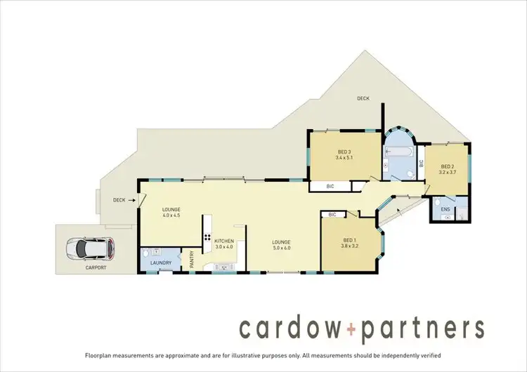 Floorplan of Homely house listing, 24a Hill Street, Bellingen NSW 2454