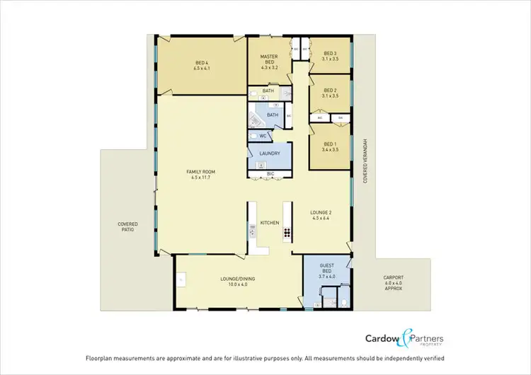 Floorplan of Homely rural property listing, 1605 Waterfall Way, Bellingen NSW 2454