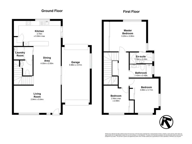Floorplan of Homely townhouse listing, 35/43-55 Brisbane Crescent, Deception Bay QLD 4508
