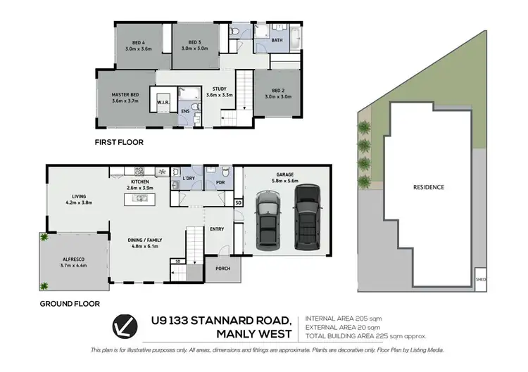 Floorplan of Homely house listing, 9/133 Stannard Road, Manly West QLD 4179