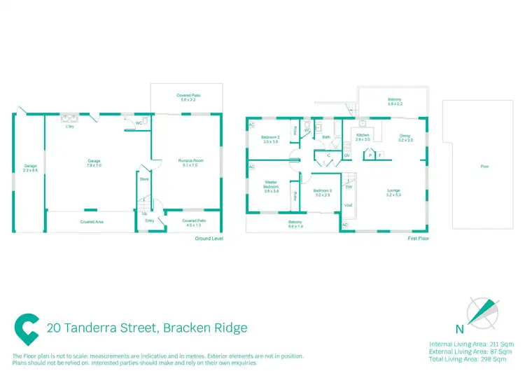 Floorplan of Homely house listing, 20 Tanderra Street, Bracken Ridge QLD 4017