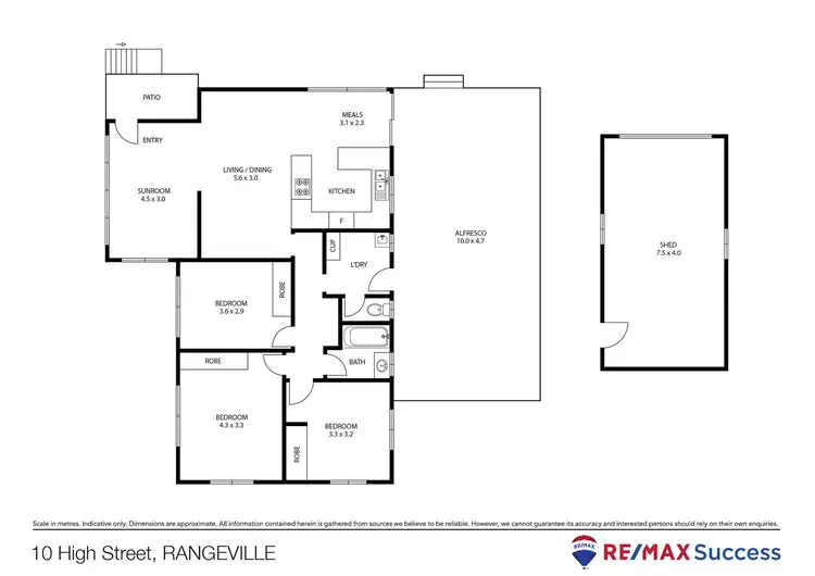 Floorplan of Homely house listing, 10 High Street, Rangeville QLD 4350