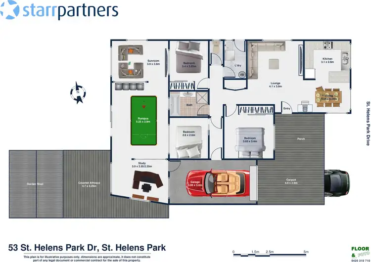 Floorplan of Homely house listing, 56 St Helens Park Drive, St Helens Park NSW 2560