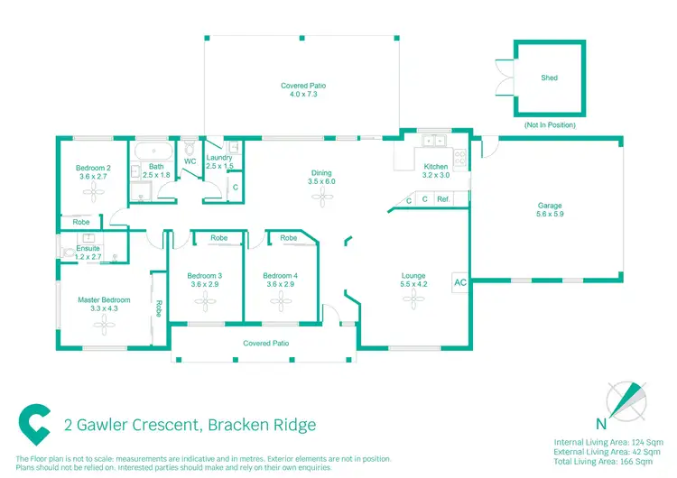 Floorplan of Homely house listing, 2 Gawler Crescent, Bracken Ridge QLD 4017