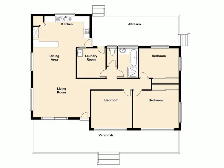 Floorplan of Homely house listing, 9 Cotterell Road, Kallangur QLD 4503