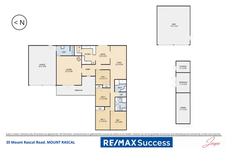 Floorplan of Homely rural property listing, 35 Mount Rascal Road, Mount Rascal QLD 4350