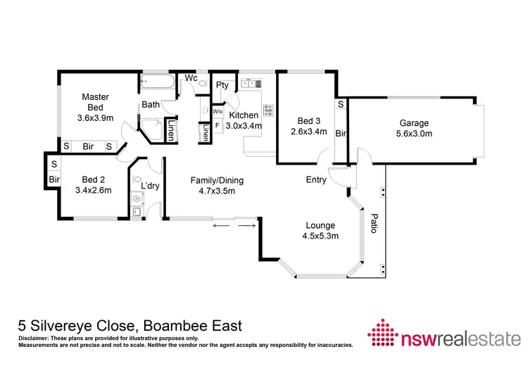 Floorplan of Homely house listing, 5b Silvereye Close, Boambee East NSW 2452