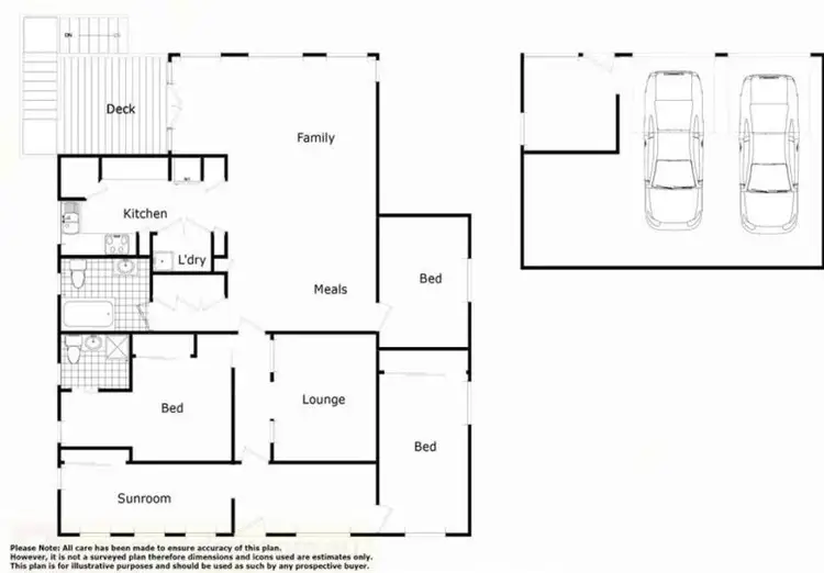 Floorplan of Homely house listing, 252 West Street, Kearneys Spring QLD 4350