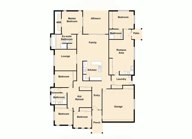 Floorplan of Homely house listing, 8 Lagoon Court, Murrumba Downs QLD 4503