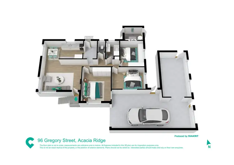 Floorplan of Homely house listing, z96 Gregory Street, Acacia Ridge QLD 4110