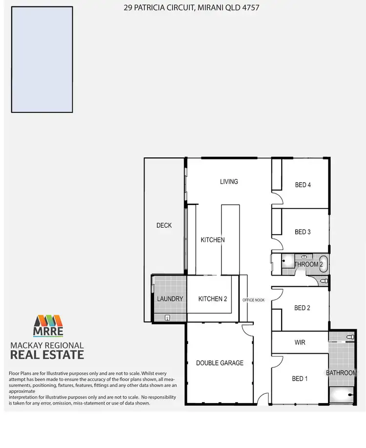 Floorplan of Homely house listing, 29 Patricia Circuit, Mirani QLD 4754