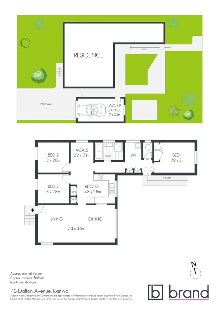 Floorplan of Homely house listing, 45 Dalton Avenue, Kanwal NSW 2259