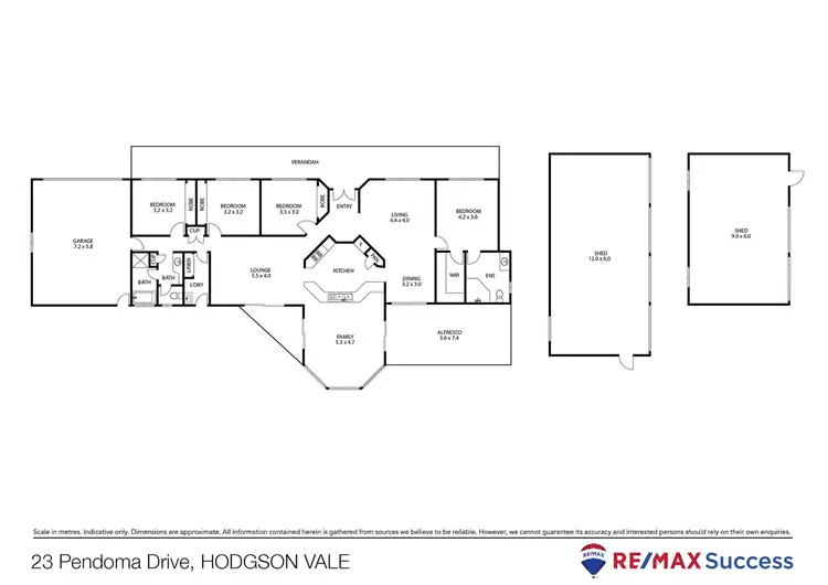 Floorplan of Homely rural property listing, 23 Pendoma Drive, Hodgson Vale QLD 4352