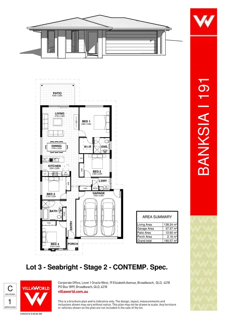 Floorplan of Homely house listing, 7 Helmore Road, Jacobs Well QLD 4208