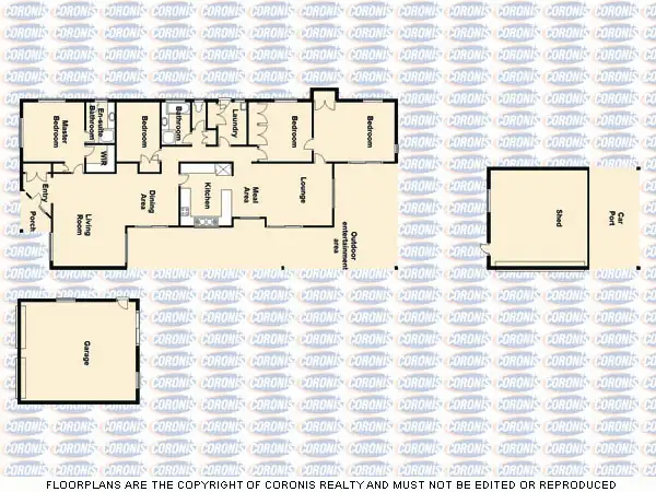 Floorplan of Homely rural property listing, 33 Rogers Street, Beachmere QLD 4510