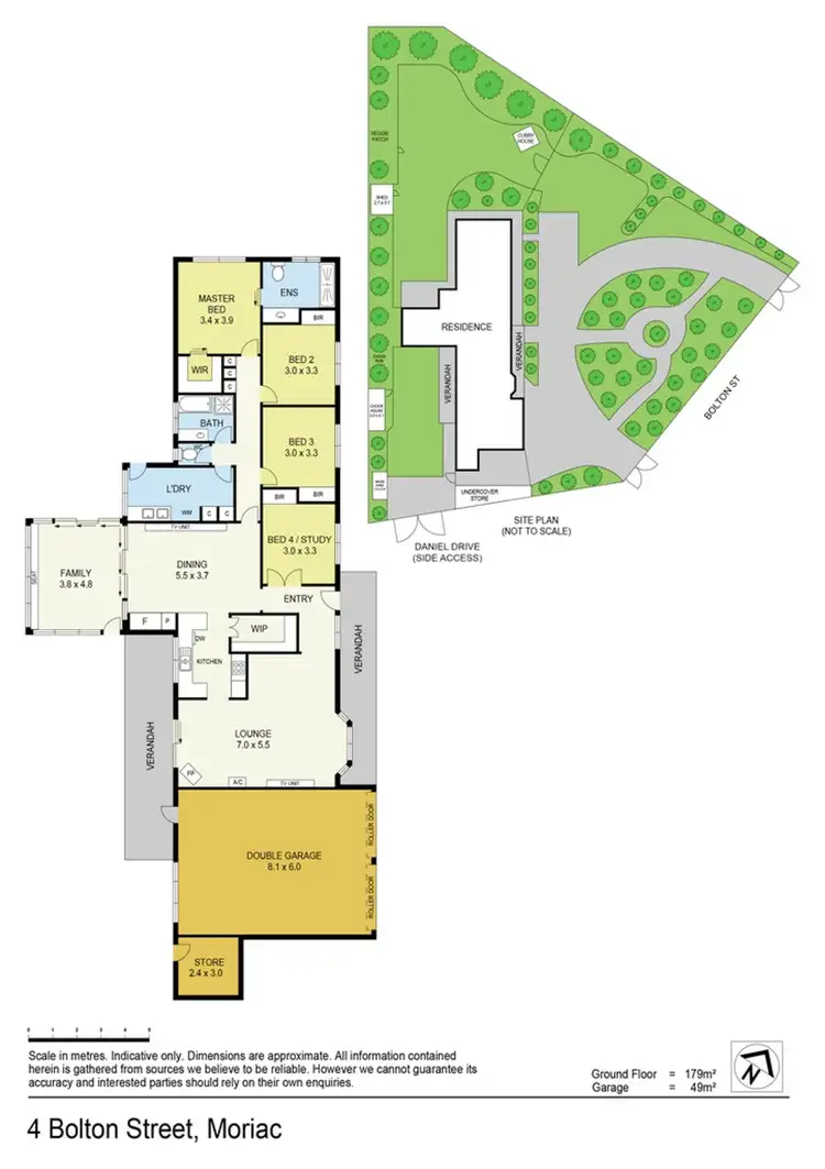 Floorplan of Homely house listing, 4 Bolton Street, Moriac VIC 3240