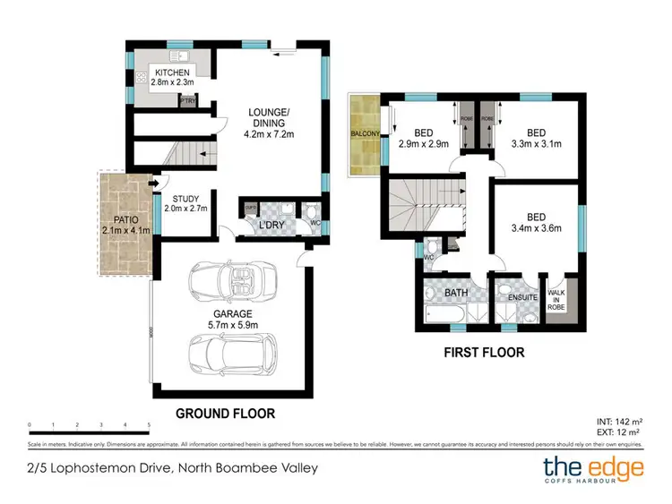 Floorplan of Homely house listing, 2/5 Lophostemon Drive, North Boambee Valley NSW 2450