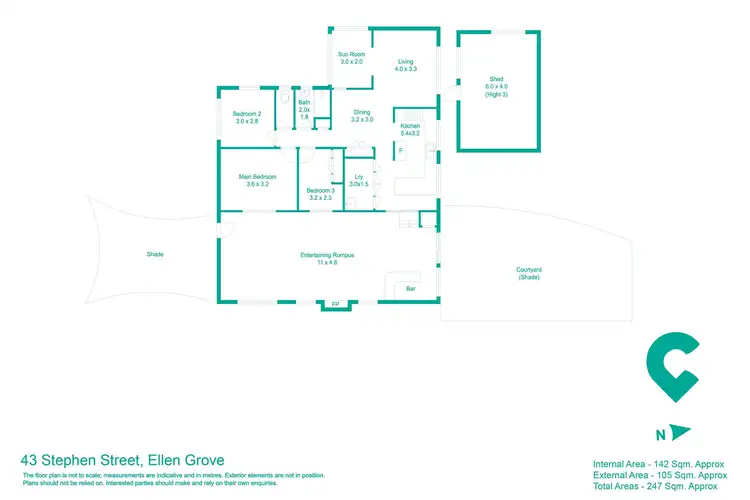 Floorplan of Homely house listing, 43 Stephen Street, Ellen Grove QLD 4078