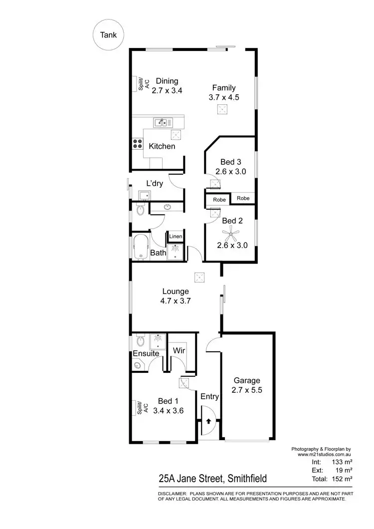 Floorplan of Homely house listing, 25A Jane Street, Smithfield SA 5114