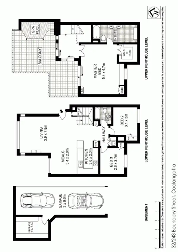 Floorplan of Homely apartment listing, 29/243 Boundary Street, Rainbow Bay QLD 4225