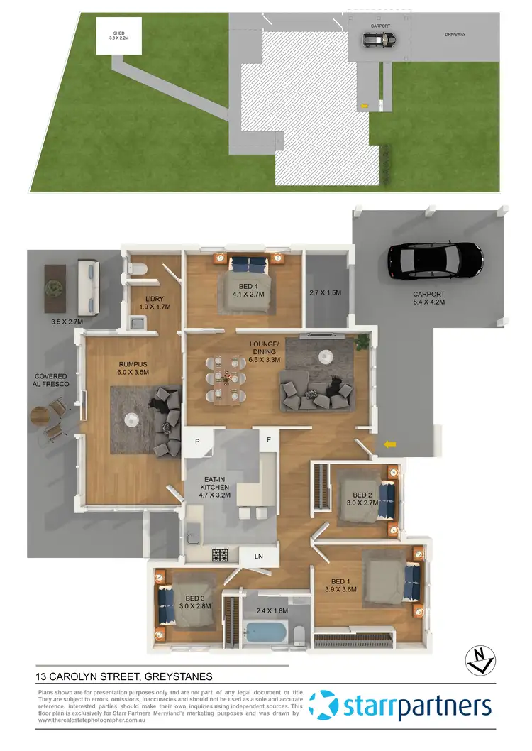 Floorplan of Homely house listing, 13 Carolyn Street, Greystanes NSW 2145