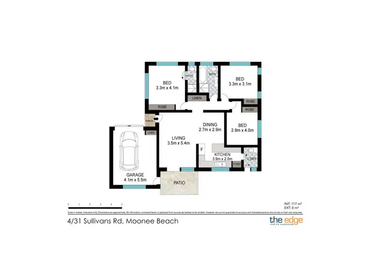 Floorplan of Homely house listing, 4/31 Sullivans Road, Moonee Beach NSW 2450