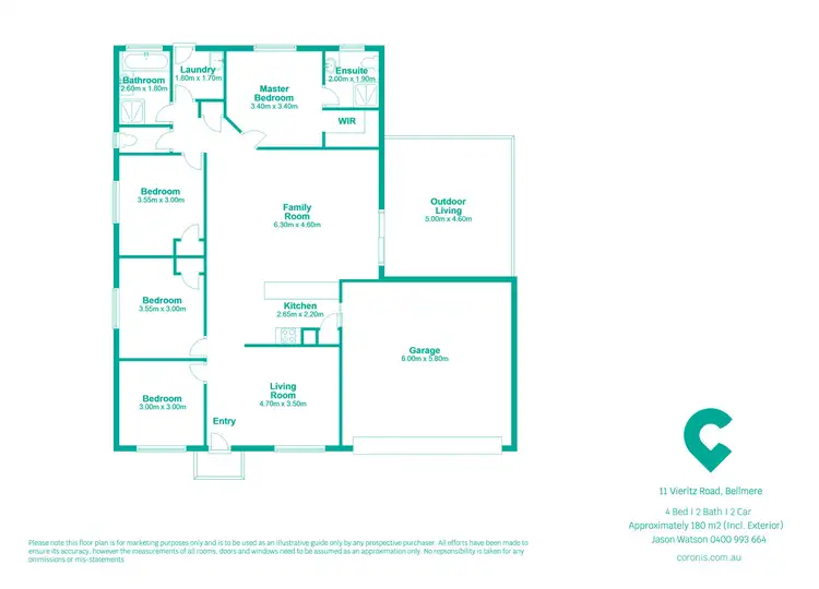 Floorplan of Homely house listing, 11 Vieritz Road, Bellmere QLD 4510