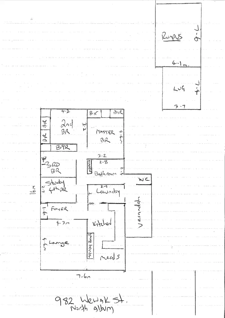 Floorplan of Homely house listing, 982 Wewak St, North Albury NSW 2640