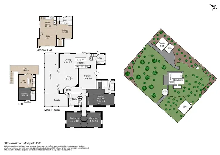 Floorplan of Homely house listing, 3 Komraus Court, Morayfield QLD 4506