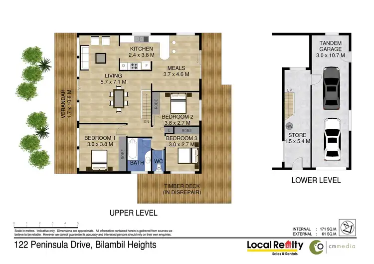 Floorplan of Homely house listing, 122 Peninsula Drive, Bilambil Heights NSW 2486