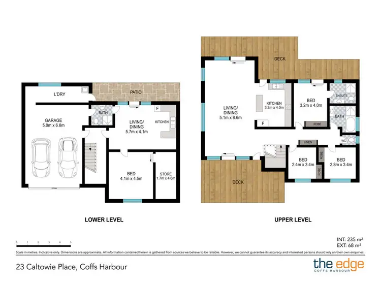 Floorplan of Homely house listing, 23 Caltowie Place, Coffs Harbour NSW 2450