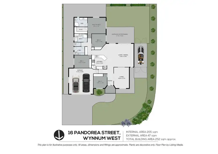 Floorplan of Homely house listing, 16 Pandorea Street, Wynnum West QLD 4178