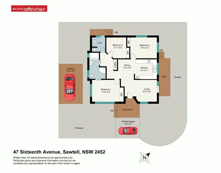 Floorplan of Homely house listing, 47B Sixteenth Avenue, Sawtell NSW 2452