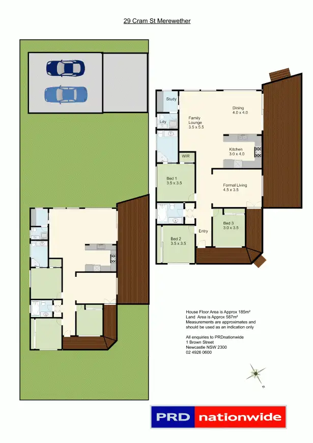 Floorplan of Homely house listing, 29 Cram Street, Merewether NSW 2291