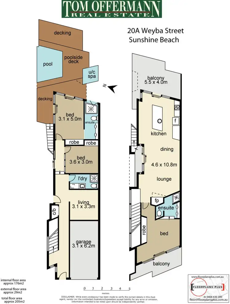 Floorplan of Homely unit listing, 20A Weyba St, Sunshine Beach QLD 4567
