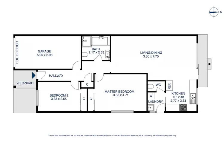 Floorplan of Homely villa listing, 8/67 Orwell Street, Blacktown NSW 2148