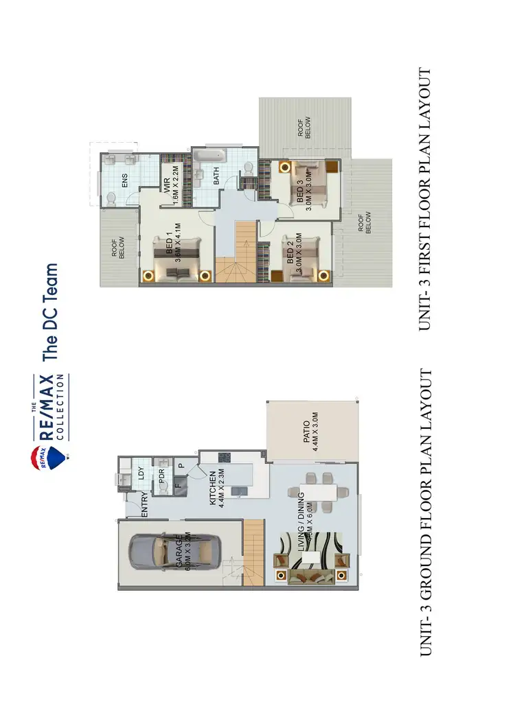 Floorplan of Homely townhouse listing, 3/18 Cambridge Street, Carina Heights QLD 4152