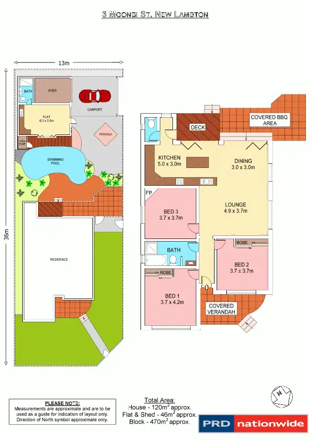 Floorplan of Homely house listing, 6 Moonbi Street, New Lambton NSW 2305