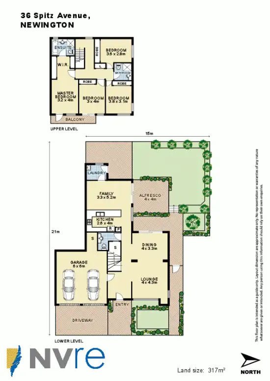 Floorplan of Homely house listing, 36 Spitz Avenue, Newington NSW 2127