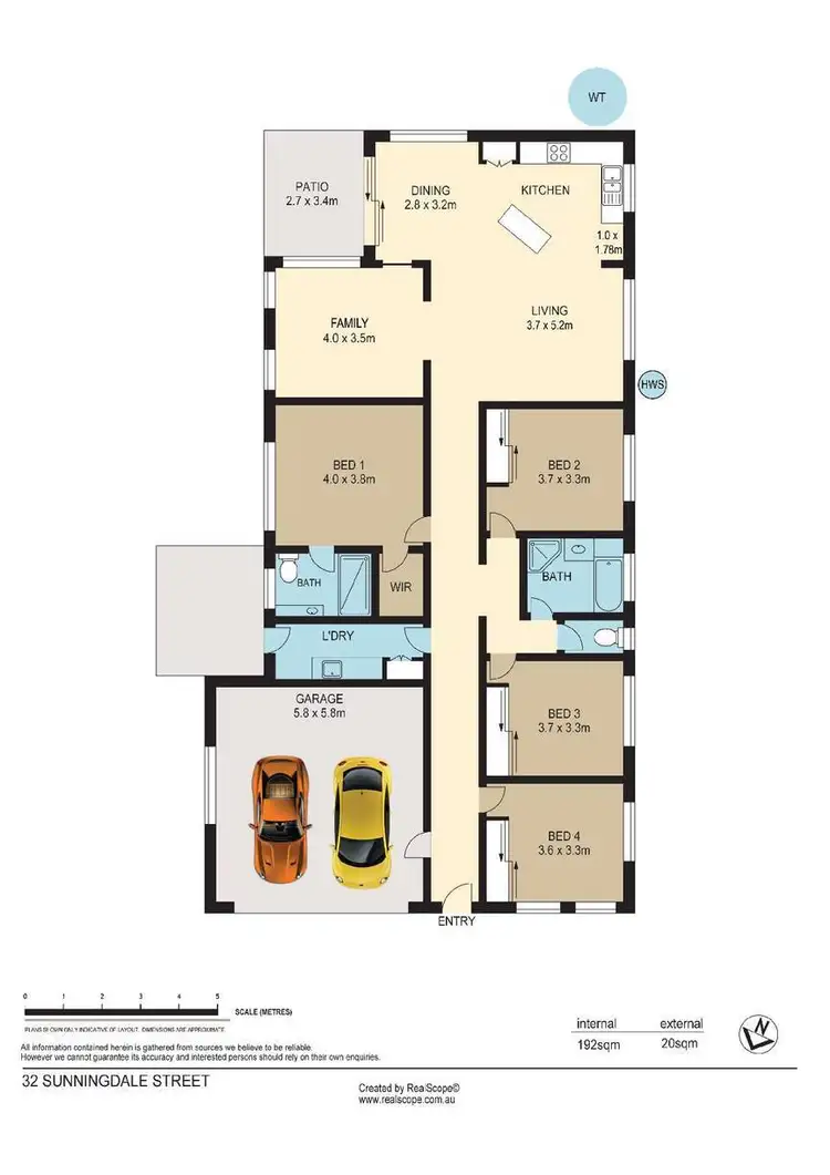 Floorplan of Homely house listing, 32 Sunningdale Street, Oxley QLD 4075