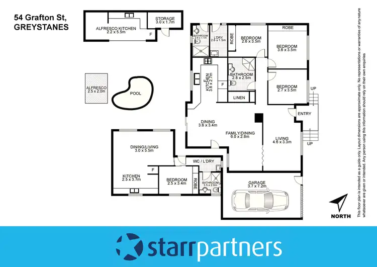 Floorplan of Homely house listing, 54 Grafton Street, Greystanes NSW 2145