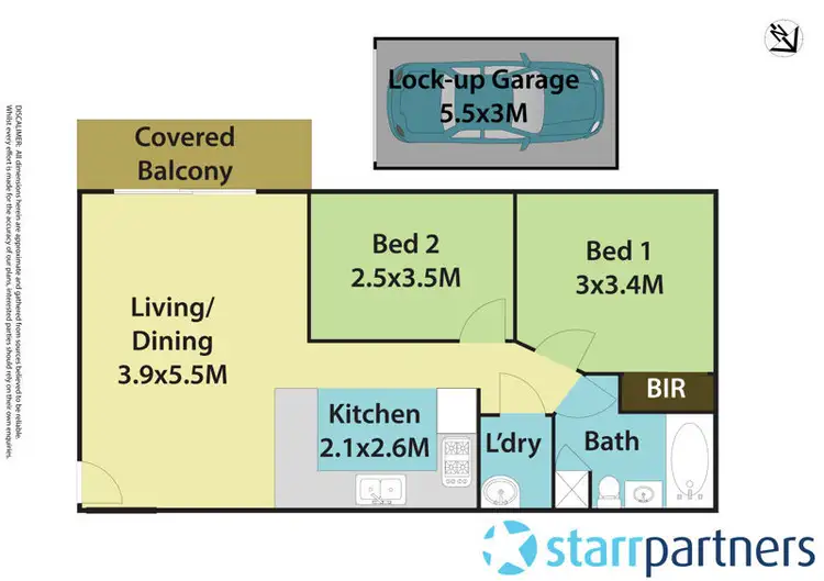 Floorplan of Homely unit listing, 70/7 Griffiths Street, Blacktown NSW 2148