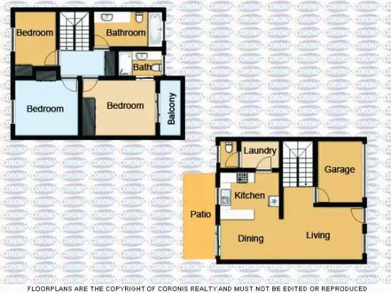 Floorplan of Homely townhouse listing, 3/220 Government Road, Richlands QLD 4077