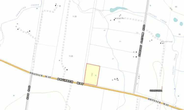 Floorplan of Homely land listing, 1092 Bruxner Way, Tenterfield NSW 2372