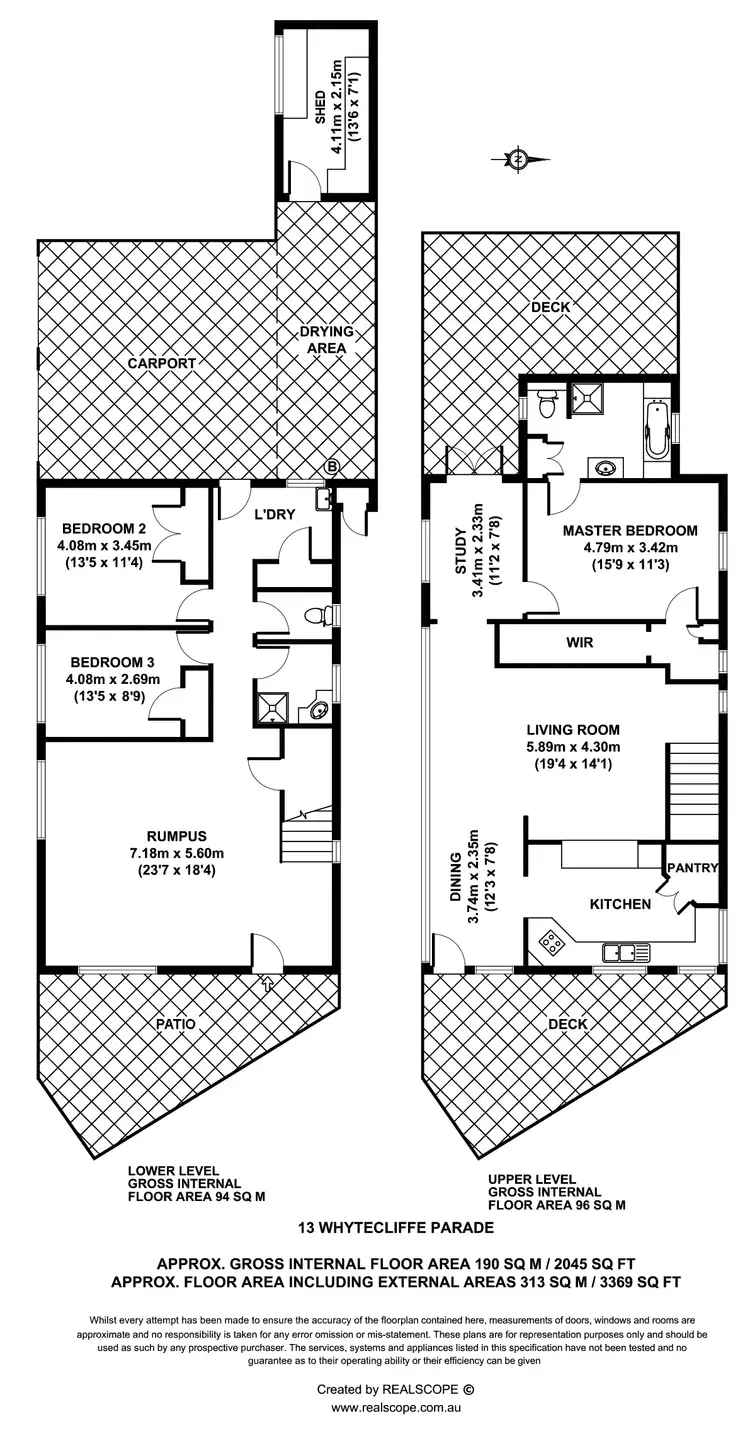 Floorplan of Homely house listing, 13 Whytecliffe Parade, Woody Point QLD 4019